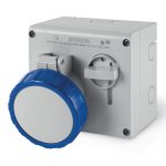 SCAME OMNIA Switched interlocked socket 505.3283