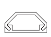 Euroduct Mini Cable Trunking ED4