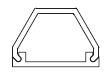 Euroduct Mini Cable Trunking ED5