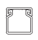 Euroduct Light Duty Mini Cable Trunking EM1616