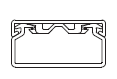 Euroduct Light Duty Mini Cable Trunking EM1640