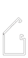Euroduct Micro Cable Trunking with Hinged Cover LCD96