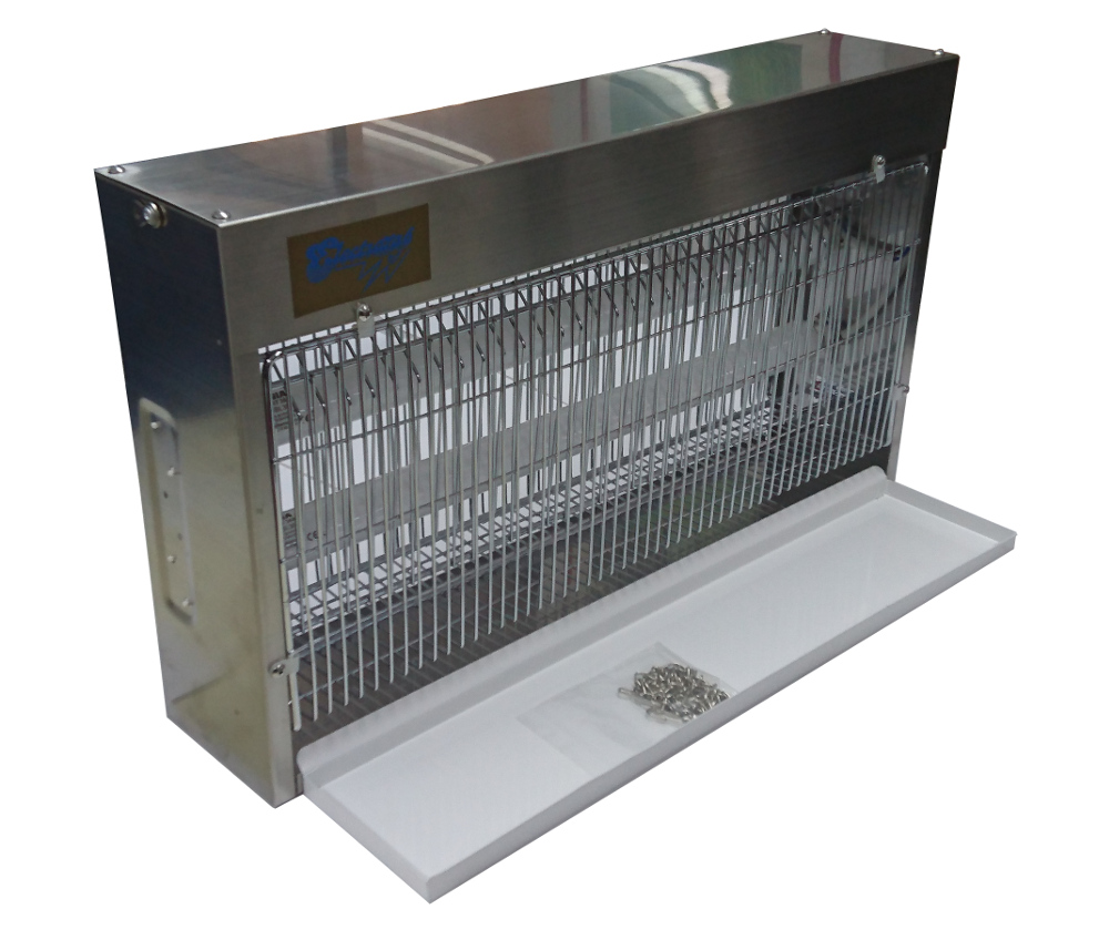 Electrozap เครื่องล่อกำจัดแมลง ik40s Stainless steel